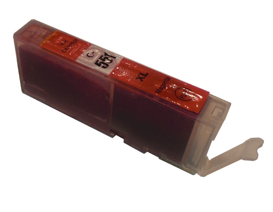 1 Druckerpatrone  für Canon Pixma IX6800 IX6850 CLI551 Magenta  Alternativ - Bild 1 von 1