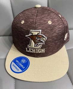 Neu mit Etikett Lehigh University College Mountain Hawk Baseballmütze Kappe mit Druckknopflasche - Bild 1 von 5