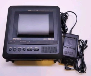 Sansui CLD0065 Portable 6" LCD TV/VCR Tested and Working - Picture 1 of 8