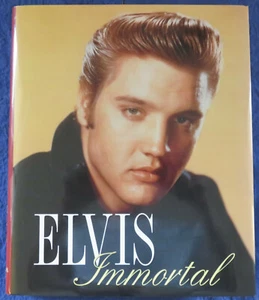 ELVIS  IMMORTAL book Black Case #6025, CD and Stamps #002435 in envelopes - NEW - Bild 1 von 6