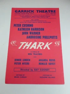 Peter Cushing Ambrosine Phillpots Thark London Theatre Flyer 1965 - Picture 1 of 2