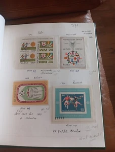 SELLOS POSTALES EN TODO EL MUNDO (MIXED571) Sport Block - Imagen 1 de 1