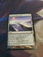 Magic the Gathering MTG Contested War Zone Mirrodin Besieged