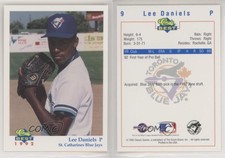 1992 Classic Best St Catherines Blue Jays Lee Daniels #9
