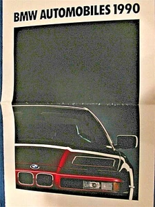 original 1990 BMW Full Line Sales Brochure.Includes 850i, 750,735 3 5 M Series - Picture 1 of 8