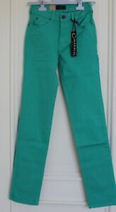 jean/pantalon toile femme ou fille vert  Cimarron "Nouflore" taille 26 neuf