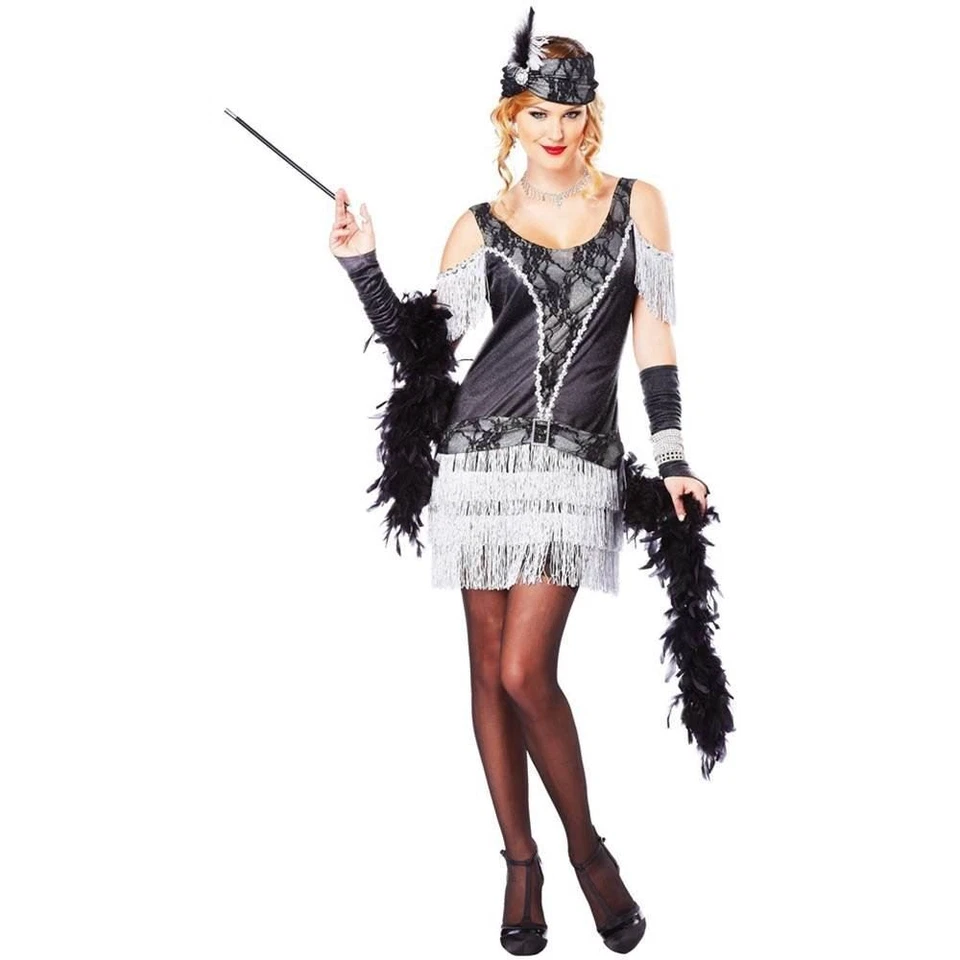 Women's Razzle Dazzle Flapper Woman Costume - XL - Изображение 1 из 1