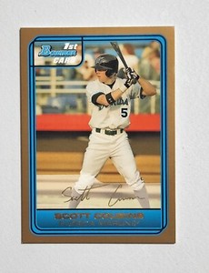 2006 Bowman Draft Picks & Prospects Baseball Gold #DP56 Scott Cousins