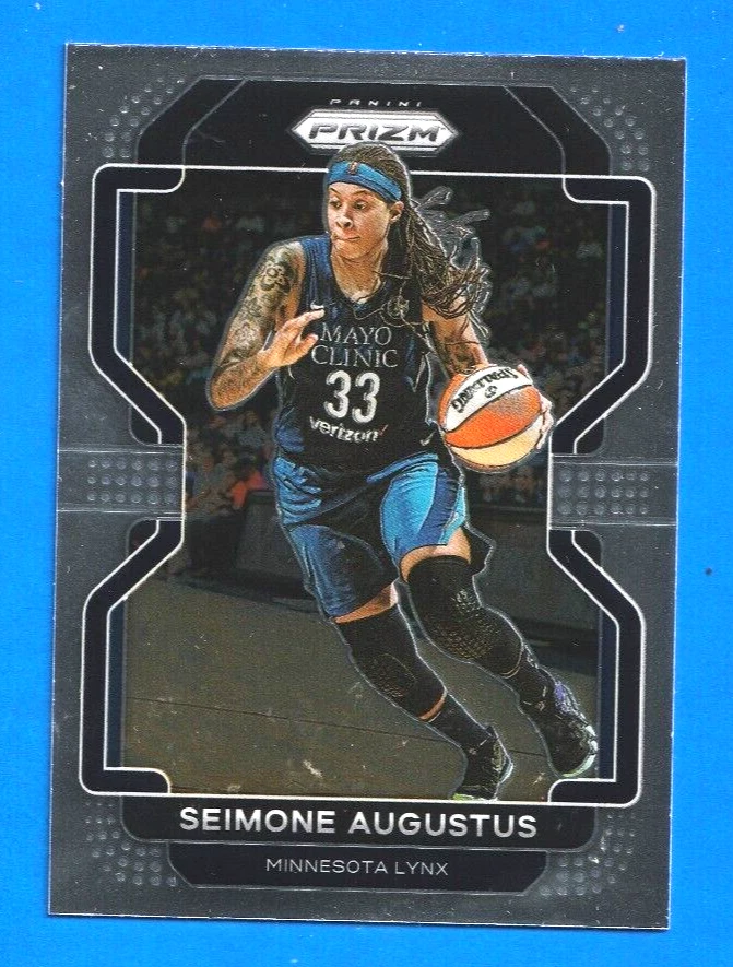 2022 Panini Prizm WNBA SEIMONE AUGUSTUS BASE CARD #44 LYNX - Image 1 of 1