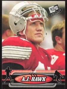 2006 Press Pass #3A A.J. Hawk Wal-Mart Exclusive Ohio State Buckeyes - Picture 1 of 2