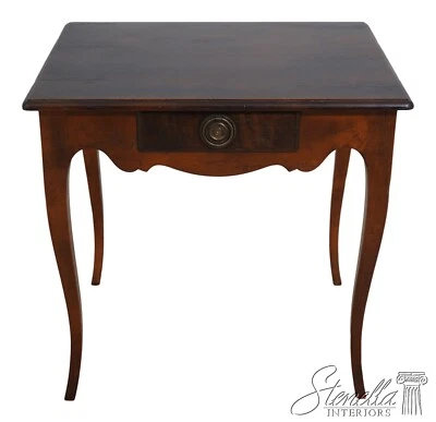 L67620: Mesa vestíbulo estilo italiano camino fresado panadero 1 cajón Foto 1 de 4