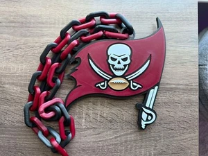 Tampa Bay Buccaneers Oversized Necklace, Pendant - Picture 1 of 7