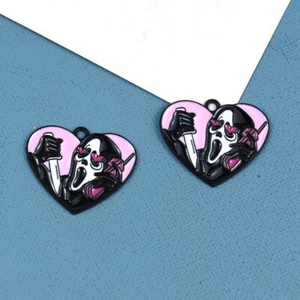 20pcs Halloween Enamel Metal DIY Charms Pendants key Jewelry Making - Bild 1 von 1