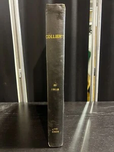 Mar-Sept, 1918 - Colliers Weekly Bound Magazine from Waltham Public Library - Picture 1 of 5