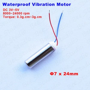 DC 3V~5V Mini Coreless Motor Waterproof Micro Vibration Motor inside for Toy DIY - Picture 1 of 5