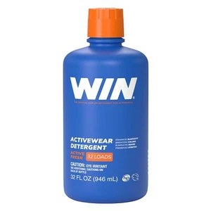 WIN Activewear Detergent - Active Fresh 32 ounce Bottle - Sports Detergent Od... - Picture 1 of 6