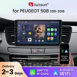 Radio Coche "100-15" Para Peugeot 508 2011-2018 Android Carplay 32G - Imagen 1 de 12