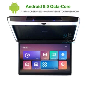 17.3" Car Overhead Roof Mount Android Monitor for Buick GL8 RV Mercedes Viano - Picture 1 of 9