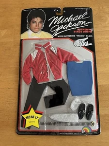 1984 MICHAEL JACKSON Doll "Beat It" Stage outfit MINT Sealed - Picture 1 of 2
