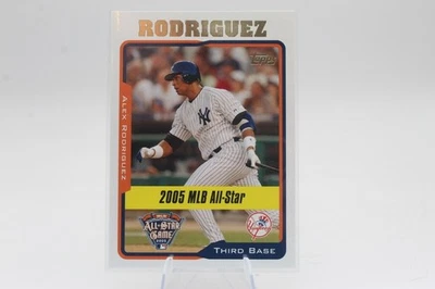 2005 Topps Updates & Highlights - All-Star Alex Rodriguez #UH176 - Image 1 of 2