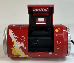 Macchina fotografica vintage pellicola lattina di soda CC235A novità 35 mm lattina di coca cola con cordino funziona - Foto 1 di 8