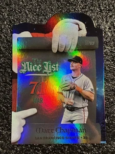 2025 Topps Holiday Making The Nice List #MNL8 Matt Chapman Giants - Bild 1 von 2