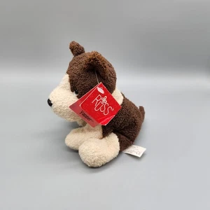Russ Berrie Luv Pets Yapper Puppy Dog  Plush Bull Terrier 5" Stuffed Beanbag Toy - Picture 1 of 12