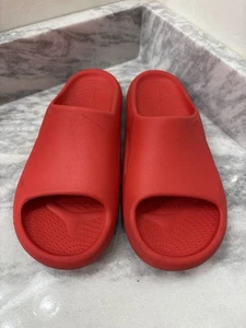 Crocs Mellow Recovery Slide Size Men's 12 Varsity Red Slip On Sandals - Picture 1 of 8
