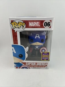 Funko Pop! Vinilo: Marvel - Capitán América - 2017 Summer Shared - #06 - Imagen 1 de 6