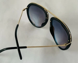 TOM FORD Sunglasses STACY Matte Black-Gold Aviator free shipping - Picture 1 of 12