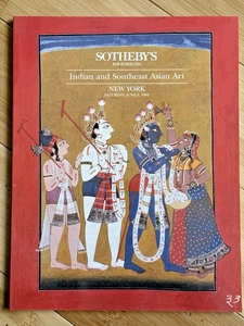 Sotheby's Indian & Southeast Asian Art New York 1994 - Picture 1 of 1