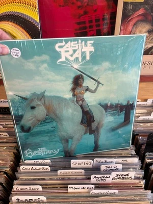 Castle Rat The Bestiary LP GREEN GLITTER Colored vinyl [Doom Heavy Metal] - Image 1 of 2
