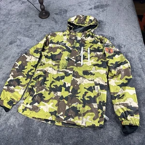 Neff Custom Threads Forces Camouflage Snowboardjacke mit Kapuze Skater - Bild 1 von 19