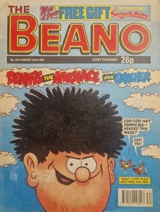 Beano Comic - #2614 - August 22nd 1992 - Buy 3 or more & Get 15% Discount - Picture 1 of 1