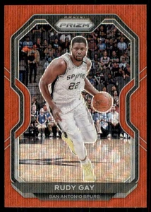 Panini Prizm Prizms Ruby Wave #4 Rudy Gay 2020-21 - Imagen 1 de 2