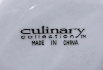 Culinary Collection White Basketweave Oval 14" Serving Platter - Image 1 of 4