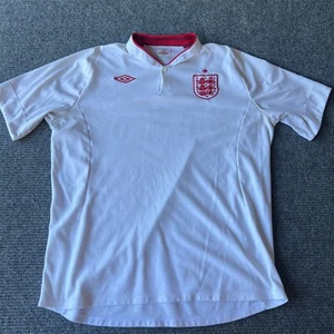 England Football Jersey Mens 48 Team Shirt Umbro White 2012 - 2013 * - Picture 1 of 10