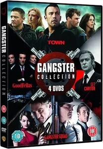 GANGSTERS - GOODFELLAS / TOWN / GET CARTER / GANGSTER SQUAD New Region 2 DVD set - Picture 1 of 1