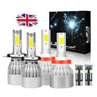 For Mini One R56 55w Super White Xenon HID High/Low/Fog/Side Headlight Bulbs Set