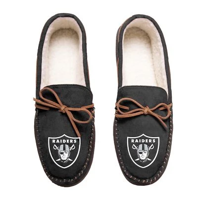 Zapatillas mocasín color equipo NFL Las Vegas Raiders Foto 1 de 3