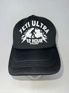 Yeti Trail Runner Ultra 12 Hour Challenge Black Snap Back Hat - Bild 1 von 6
