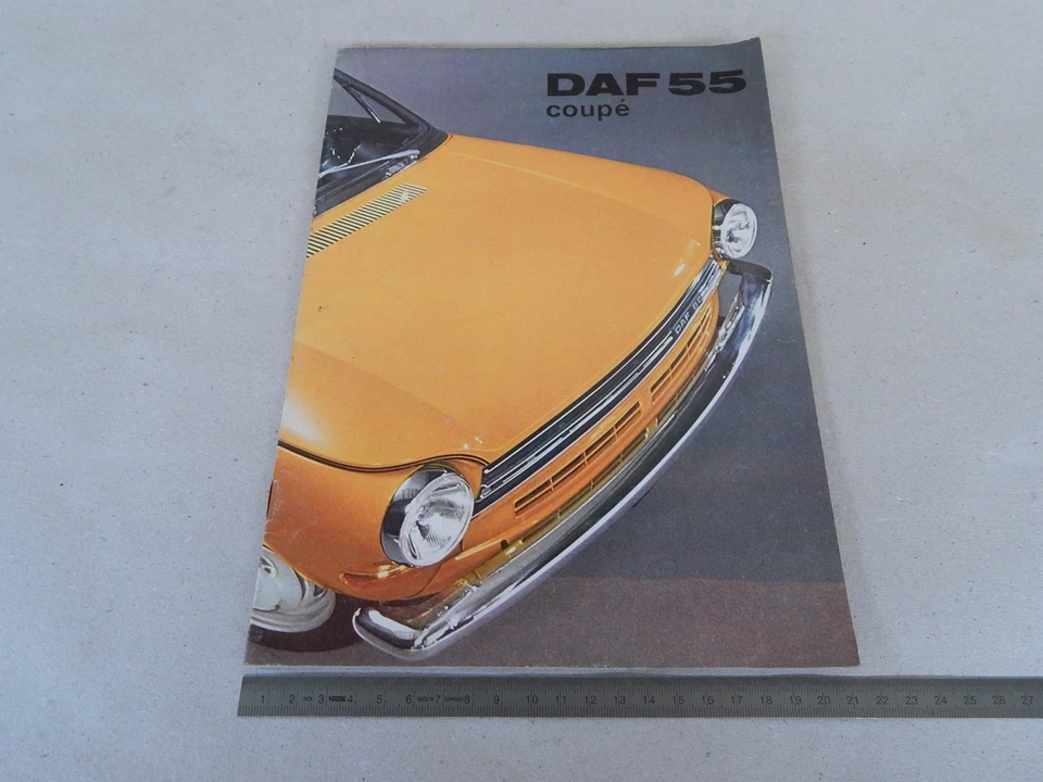 DEPLIANT ORIGINALE DAF 55 COUPE' PROSPEKT BROCHURE PROMO - Immagine 1 di 1