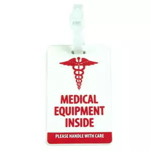 Shacke Medical Equipment Luggage Tag for Respiratory Devices - Picture 1 of 6