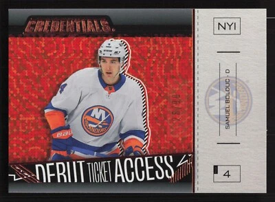 2023-24 Upper Deck Credentials Horizontal Orange #159 Samuel Bolduc - 29/99 - Image 1 of 2