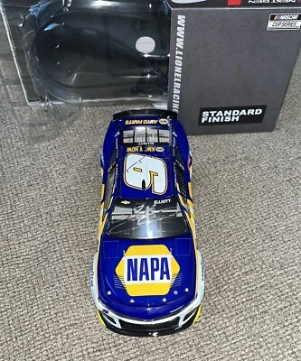 Chase Elliott Signed 2022 NAPA Brakleen 1:24 Scale Diecast NASCAR COA - Image 1 of 4
