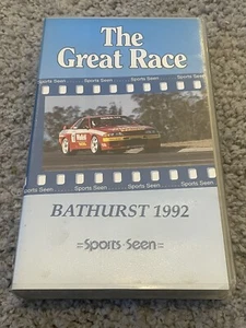 THE GREAT RACE - BATHURST 1992 - Review Highlights VHS Video Tape - RARE - Picture 1 of 5