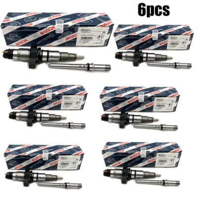 6x Fuel Injector Bosch 0445120255 For 2003-2004 Dodge Ram2500 3500 Cummins 5.9L - Image 1 of 4