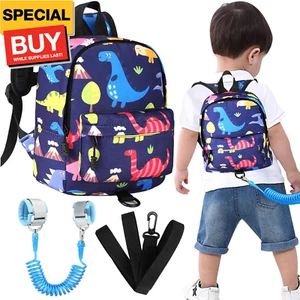 Toddler Backpack Leash with Anti Lost Wrist Link, Cute Mini Child Walking Harnes - Picture 1 of 7