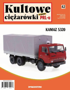 RARE IXO IST 1:43 Truck KAMAZ 5320 Kultowe ciezarowki PRLu nr 42 Tatra Scania