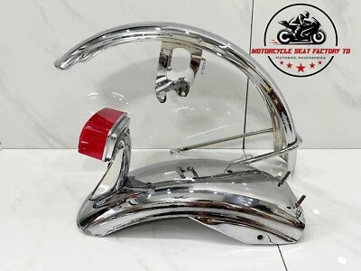 Переднее и заднее крыло 77-78 Honda CB550 4 штуки. Кронштейн для заднего фонаря CB550K K3 K4. - Изображение 1 из 4